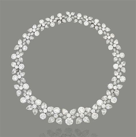 harry winston wreath necklace value.